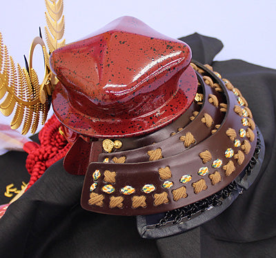 五月人偶单兜 高度45厘米 由悠山制作 No. 10 德川家康兜