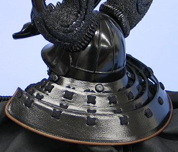 雄山作 本多忠勝公の1/3兜単品　後ろから