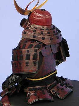 雄山作 7号虎千代鎧　ズーム