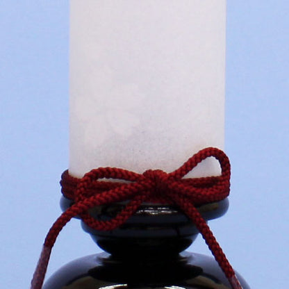 Lanterne LED sans fil 27 cm Fleur de cerisier (en boise)