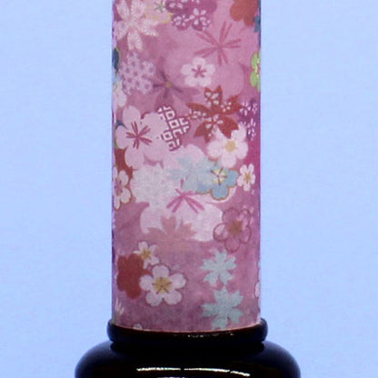 Lanterne LED sans fil 24 cm Hana Miyuki (en boise)