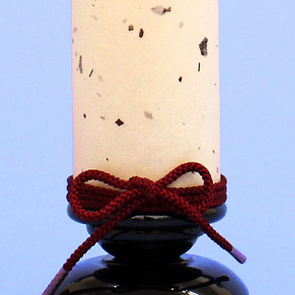 Lanterne LED sans fil, 24 cm, jaune (en boise)